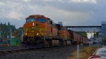 BNSF 5293 Leads a Grain train